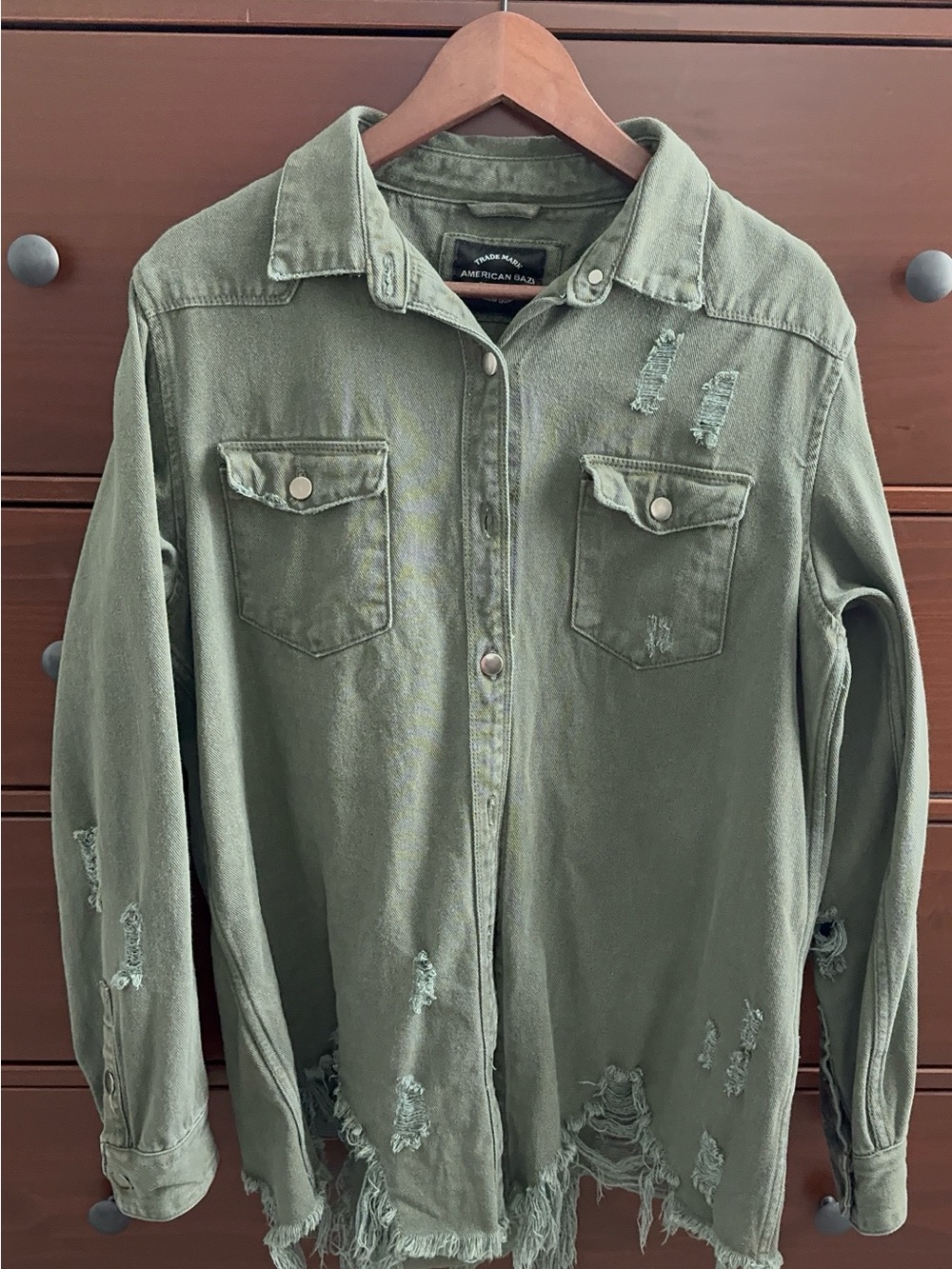 Long Denim Jacket - Picture 11 of 14